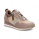 SNEAKER CREMALLERA COMBI BEIGE 171084