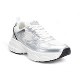 SNEAKER REJILLA BLANCO PLATA 143260