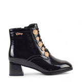 BOTIN CHAROL BOTONES NEGRO 85518D