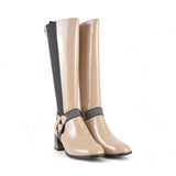 BOTA ESPUELA CHAROL BEIGE 85505B