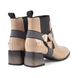 BOTIN ESPUELA CHAROL BEIGE 85504B