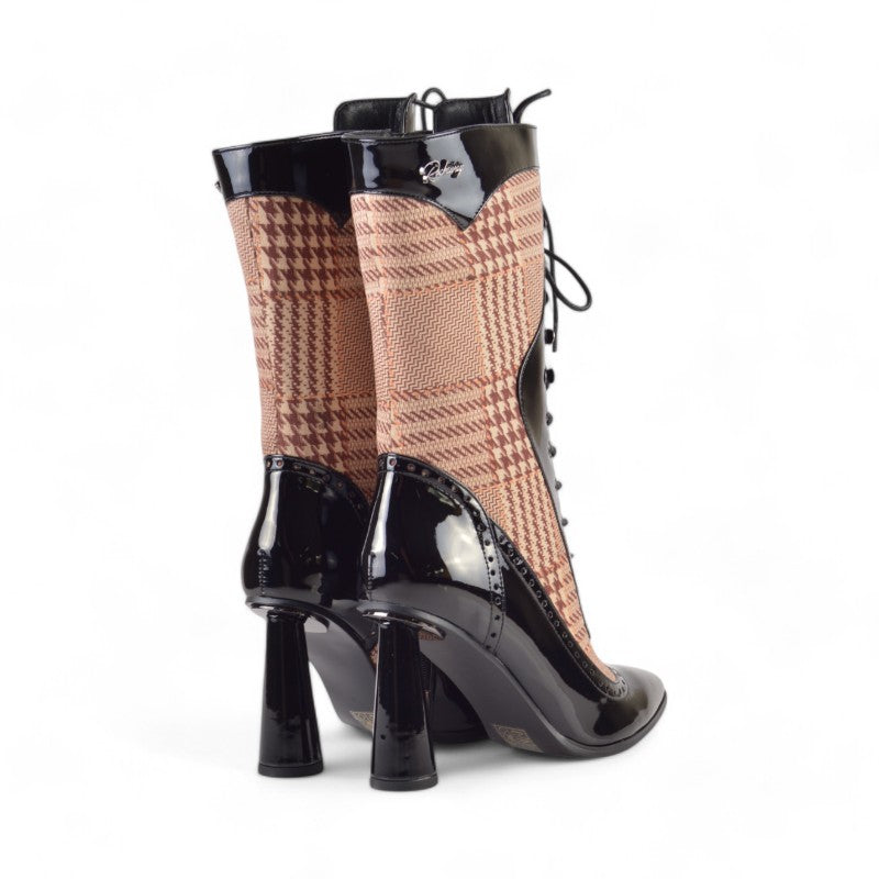 BOTIN CHAROL ESTAMPADO 84437A