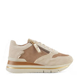 SNEAKER CUÑA CREMALLERA BEIGE SS24-11