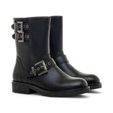 BOTIN BIKER TRIPLE HEBILLA NEGRO 59832