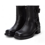 BOTIN BIKER HEBILLA NEGRO 142998