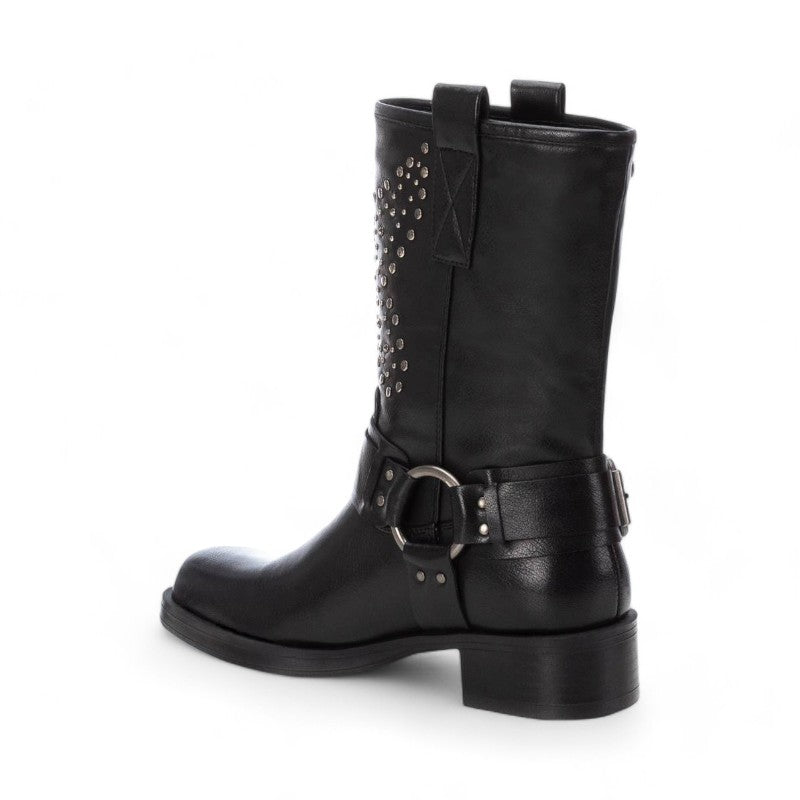 BOTIN BIKER TACHAS NEGRO 142999