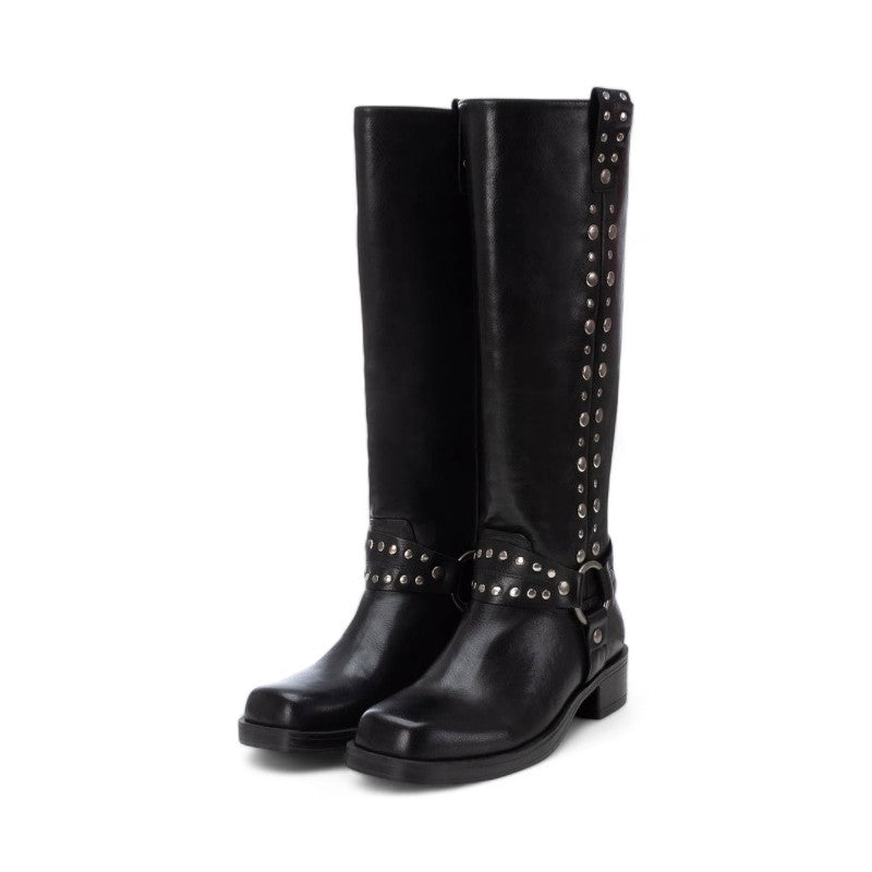 BOTA BIKER TACHAS NEGRO 143415