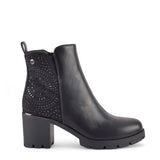 BOTIN TALON STRASS NEGRO 24244