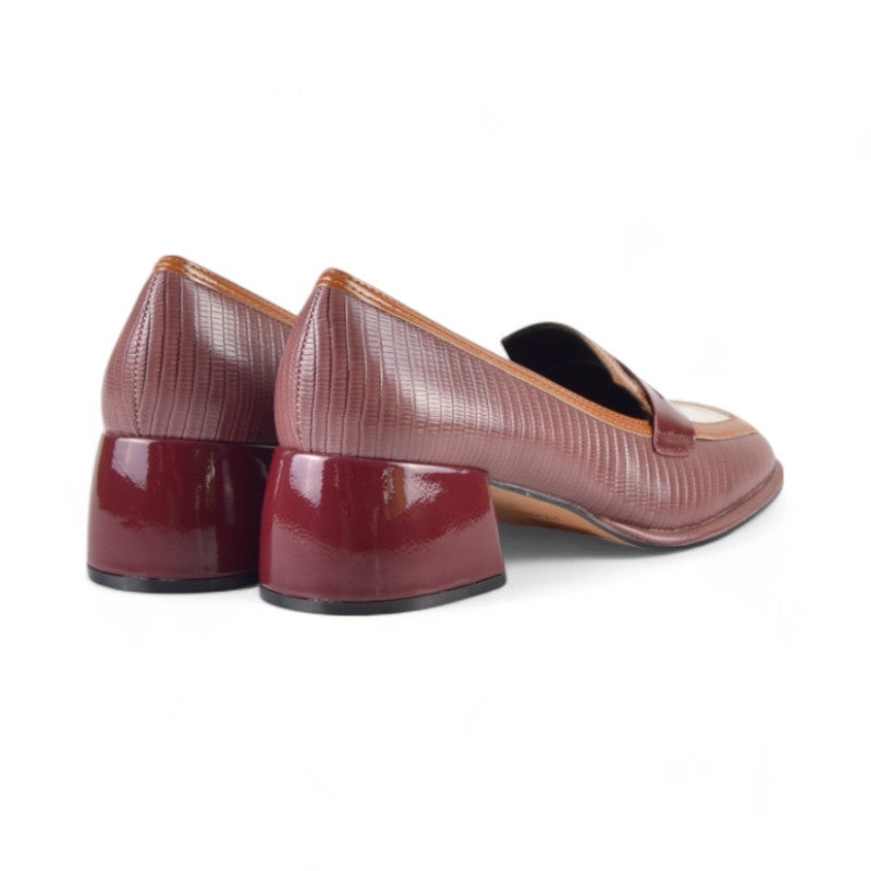 MOCASIN ANTIFAZ COMBI MARRON 562H957