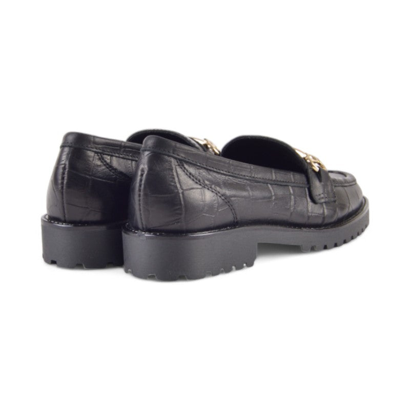 MOCASIN CADENA COCO NEGRO 3136