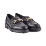 MOCASIN CADENA COCO NEGRO 3136