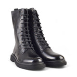 BOTIN CORDONES NEGRO K10332