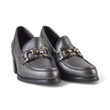 MOCASIN TACON NEGRO METAL  40181