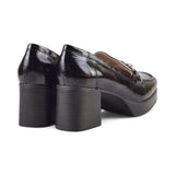 MOCASIN CHAROL TACON NEGRO 6411