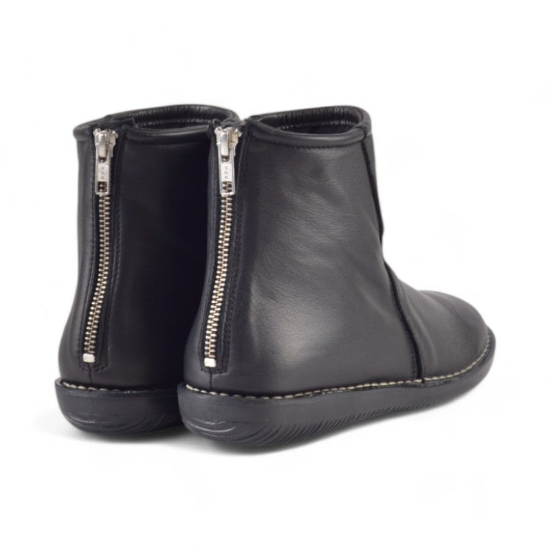 BOTIN CREMALLERA TRAS NEGRO 6824