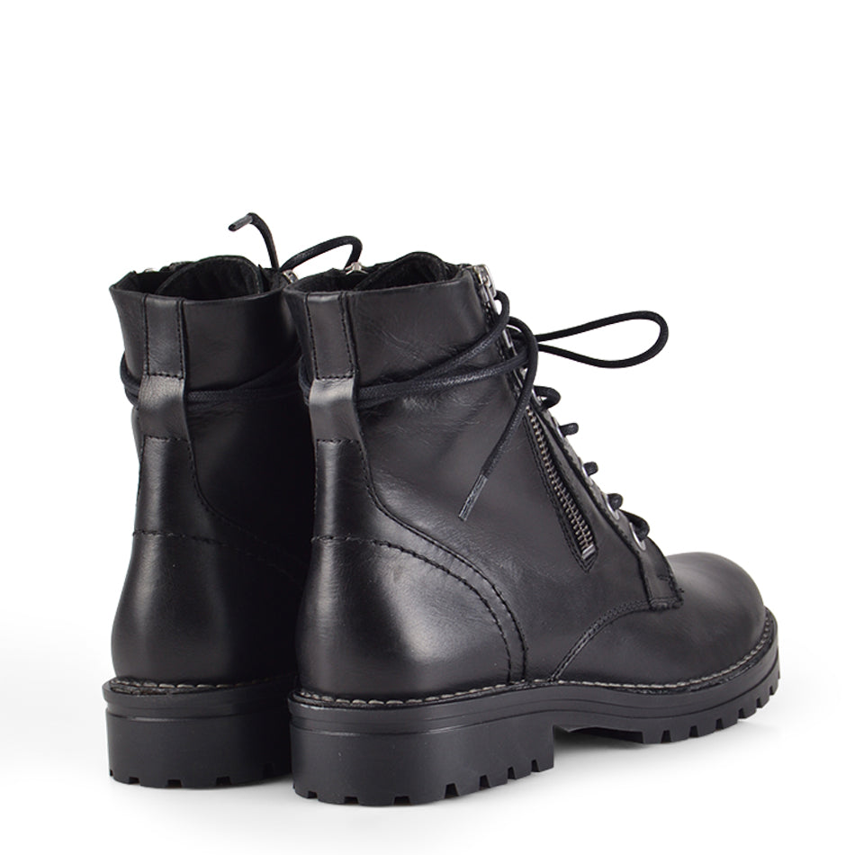 BOTIN CORDONES NEGRO 6831