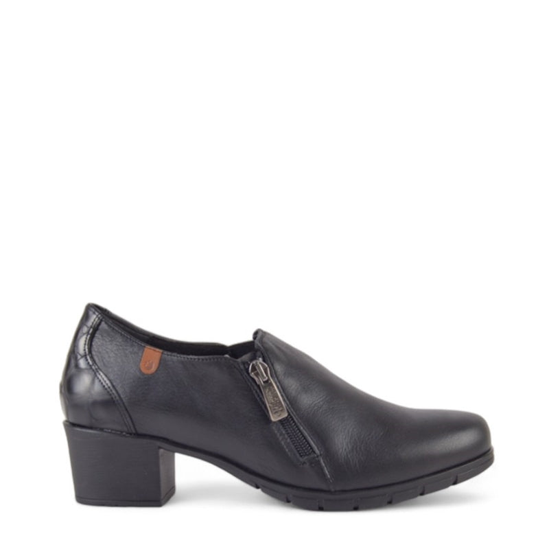 ZAPATO CREMALLERA NEGRO 9540