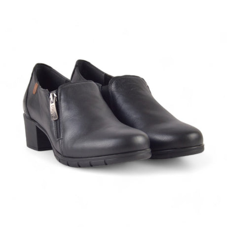 ZAPATO CREMALLERA NEGRO 9540