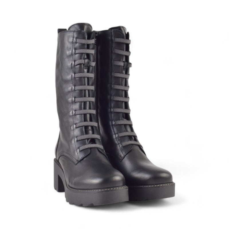 BOTA ELASTICOS TACON NEGRO 1590