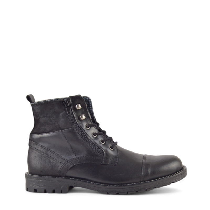 BOTIN CORDONES TEXAS NEGRO 4169