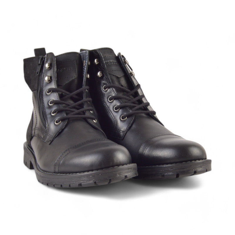 BOTIN CORDONES TEXAS NEGRO 4169