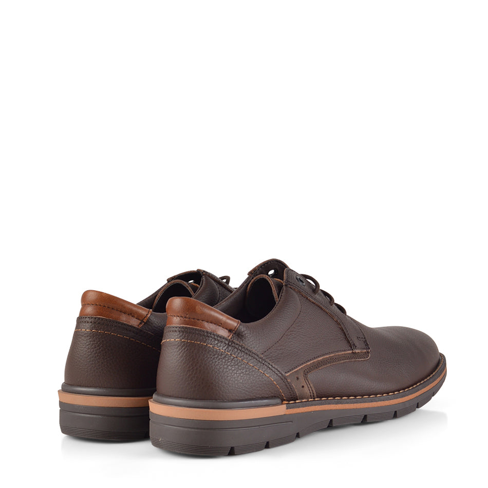 ZAPATO CORDON GRASO MOKA 4054