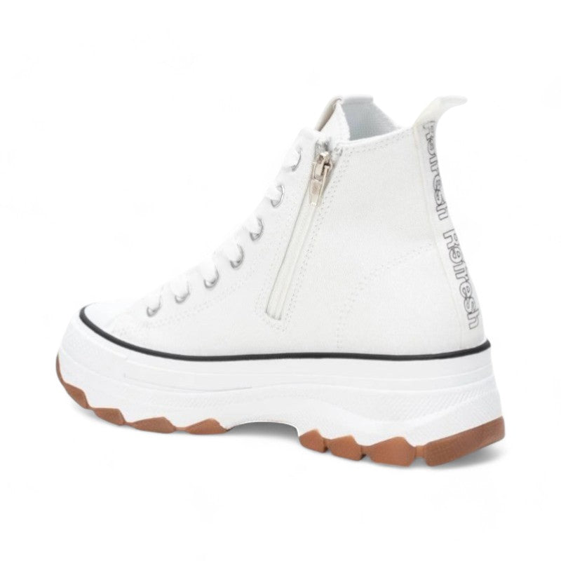 BOTIN LONA COLOR BLANCO 171919