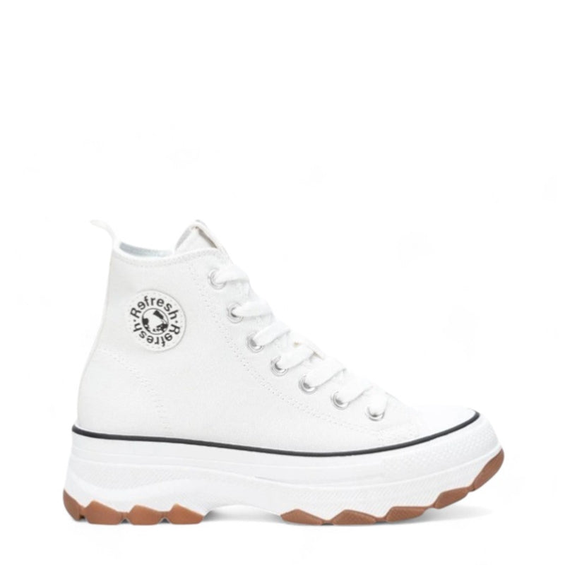 BOTIN LONA COLOR BLANCO 171919