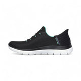 SLIP INS SUMMITS BLACK TURQUOISE 150123