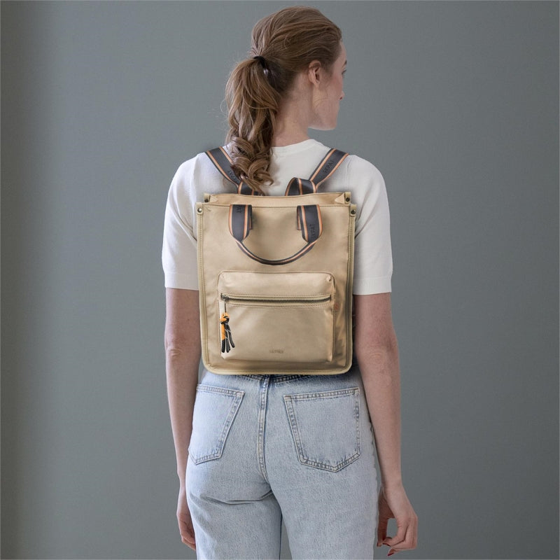 MOCHILA PARMA SKPAT BEIGE 323999