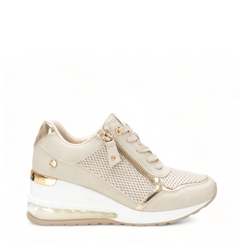 SNEAKER CUÑA AIR BEIGE 142573