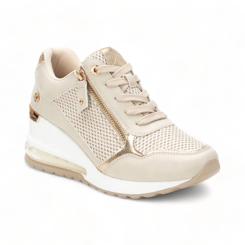 SNEAKER CUÑA AIR BEIGE 142573