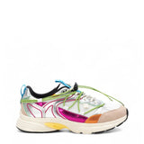 SNEAKER ELASTICO COMBI PLATA 144052