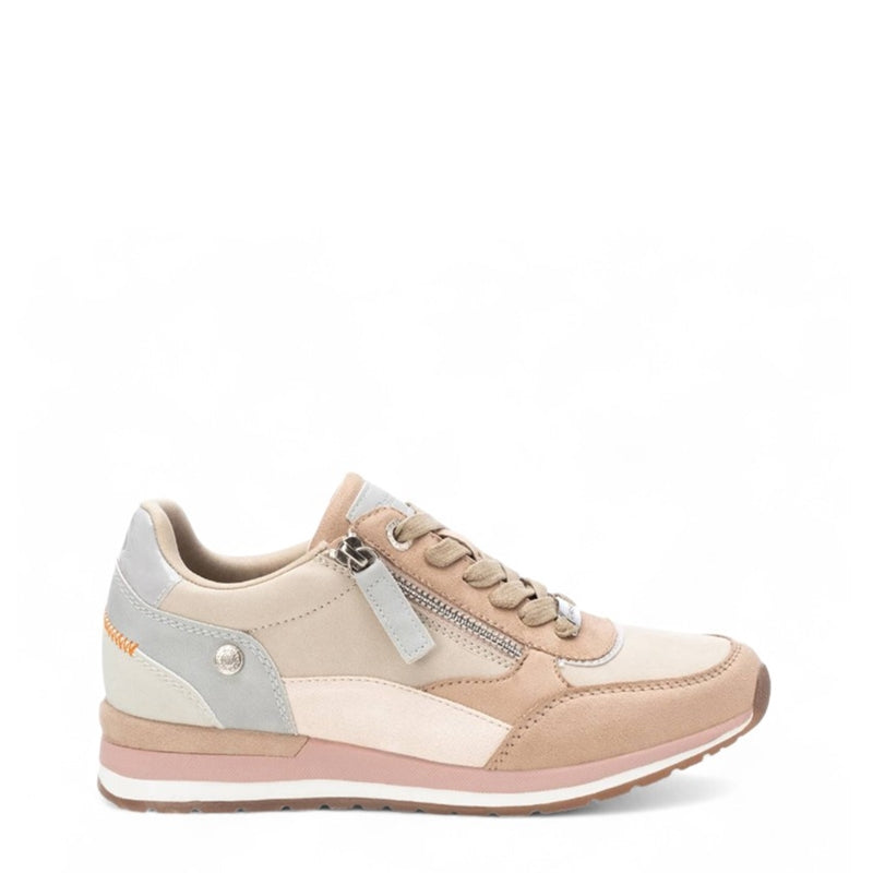 SNEAKER CREMALLERA COMBI BEIGE 171503