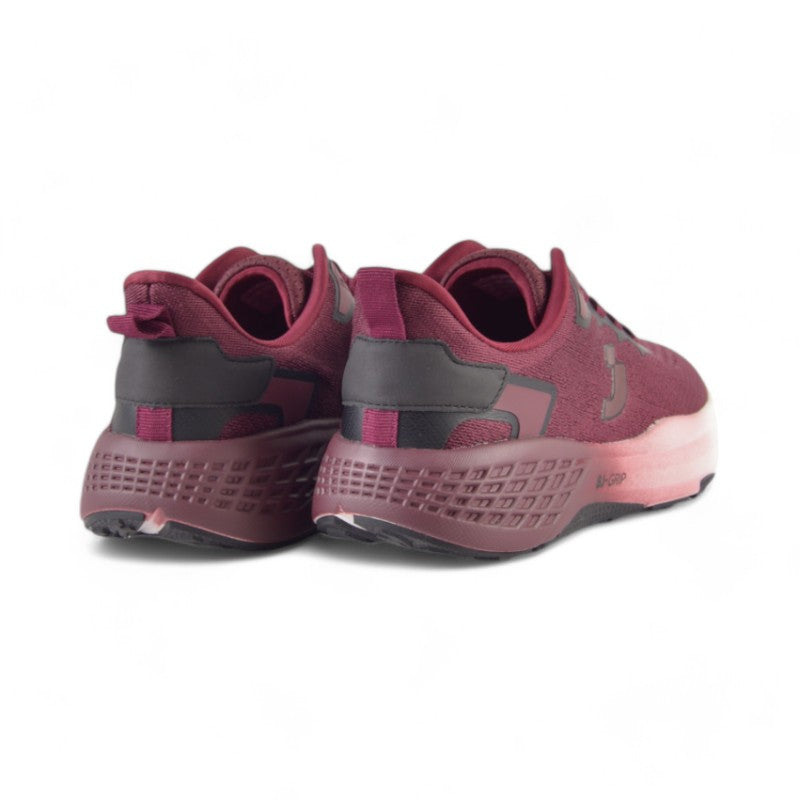 SNEAKER ATHLEISURE BURGUNDY BLK