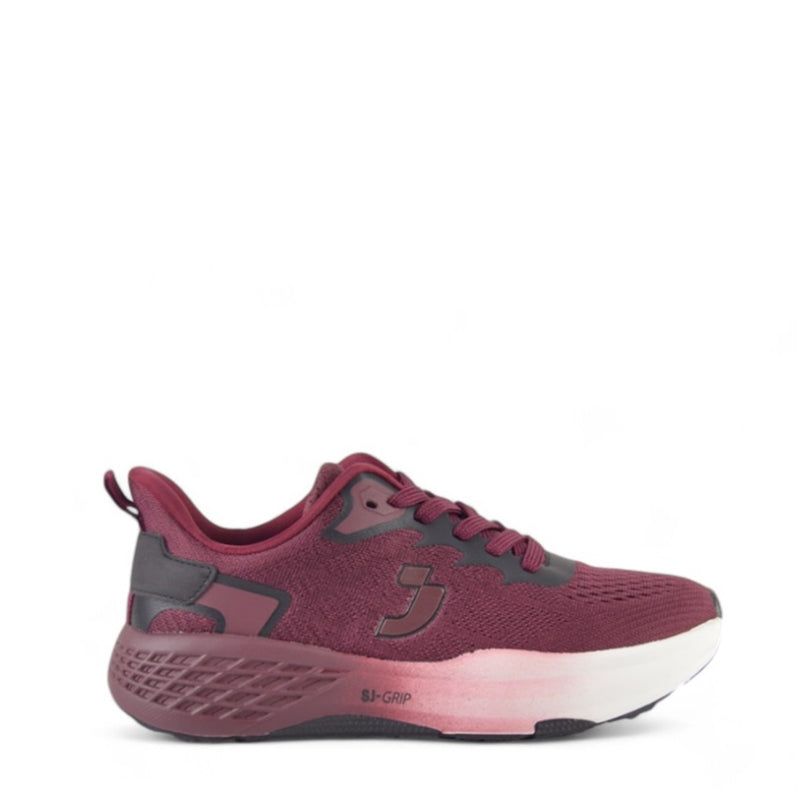 SNEAKER ATHLEISURE BURGUNDY BLK