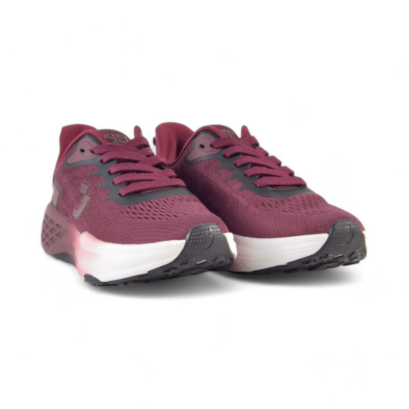 SNEAKER ATHLEISURE BURGUNDY BLK