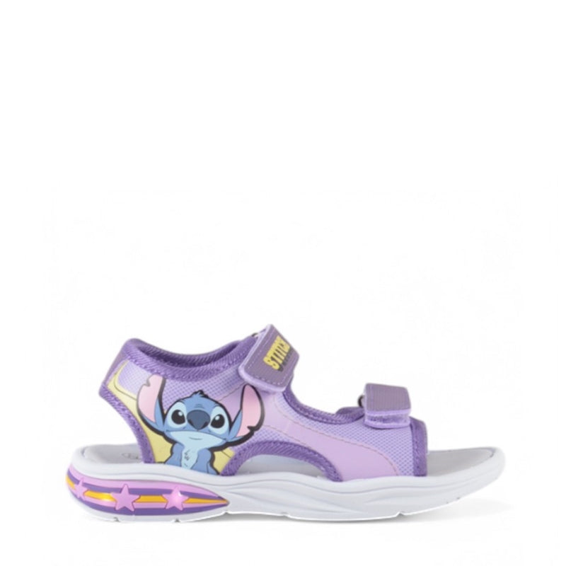 SANDALIA LUCES STICH LILA