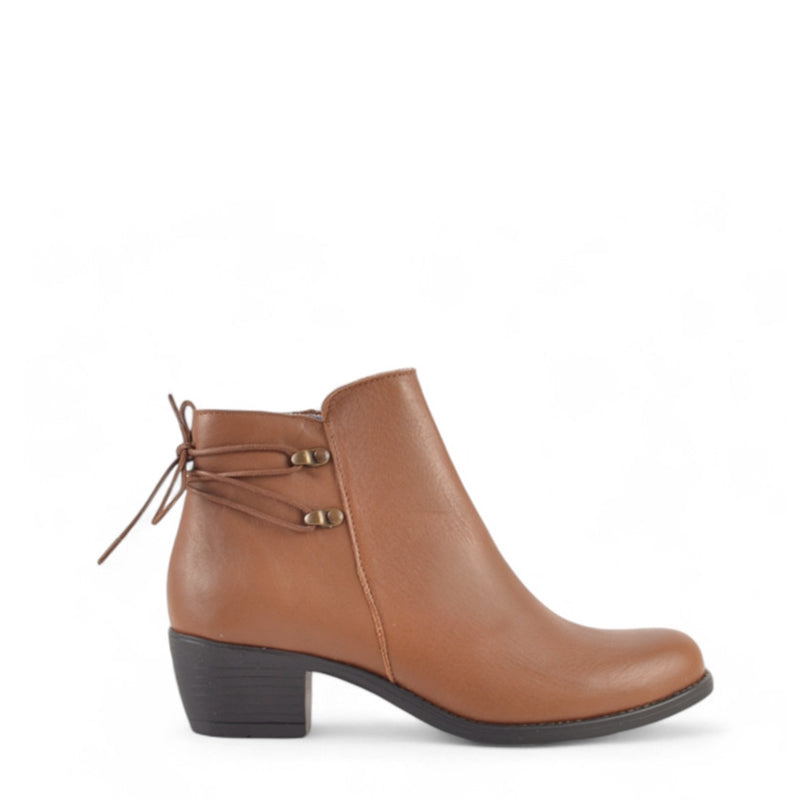 BOTIN CUERDA TOBILLO MARRON 71605