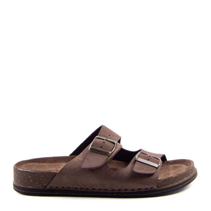 SANDALIA BIO HEBILLAS TESTA MORO 50050