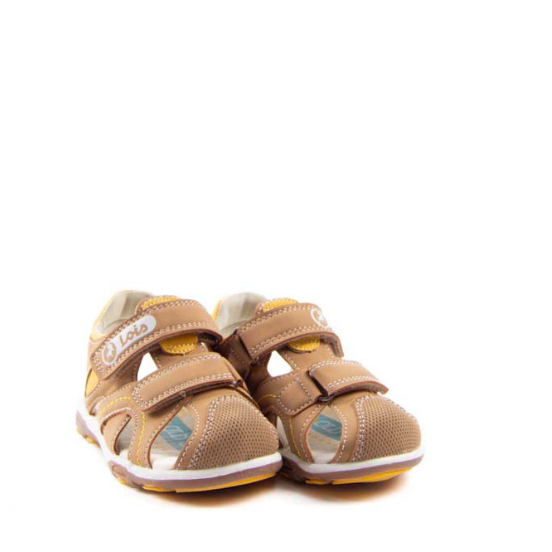 SANDALIA NIÑO VELCROS CAMEL 46251