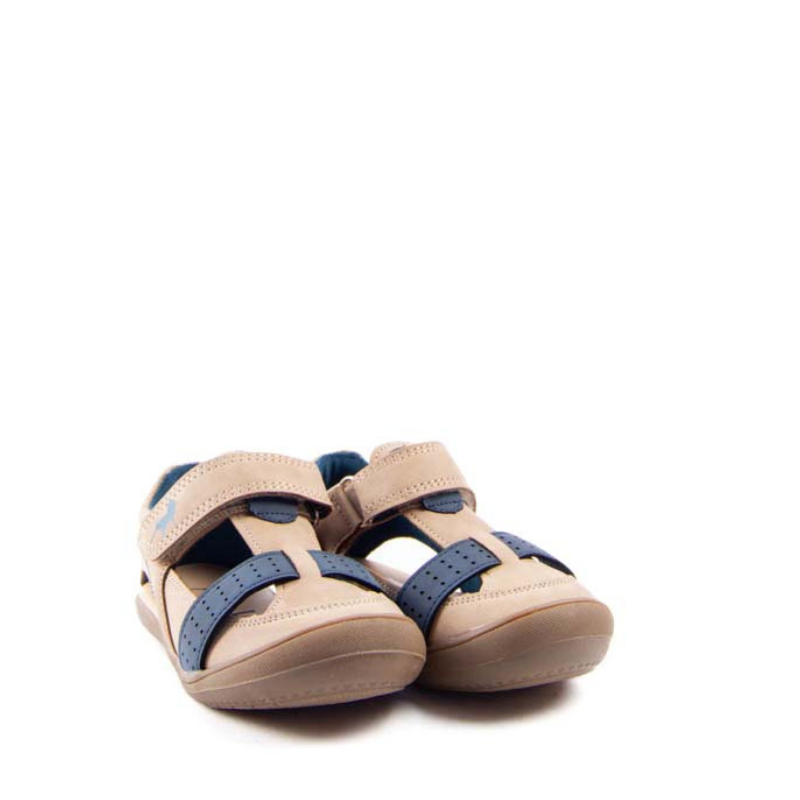 SANDALIA NIÑO VELCRO TAUPE  46253