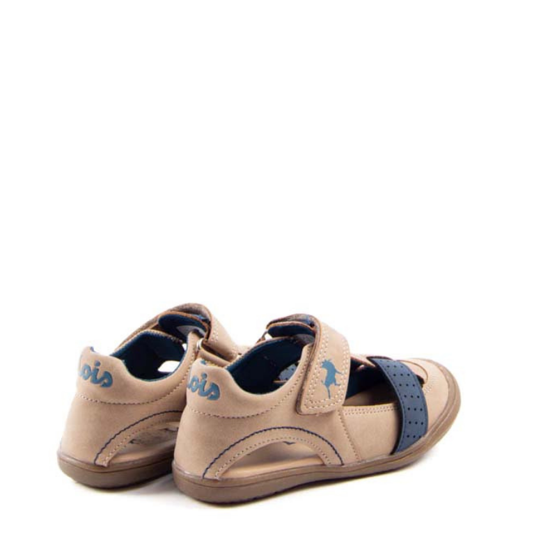 SANDALIA NIÑO VELCRO TAUPE  46253