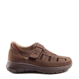 SANDALIA CERRADA GRASA MARRON 36111GS