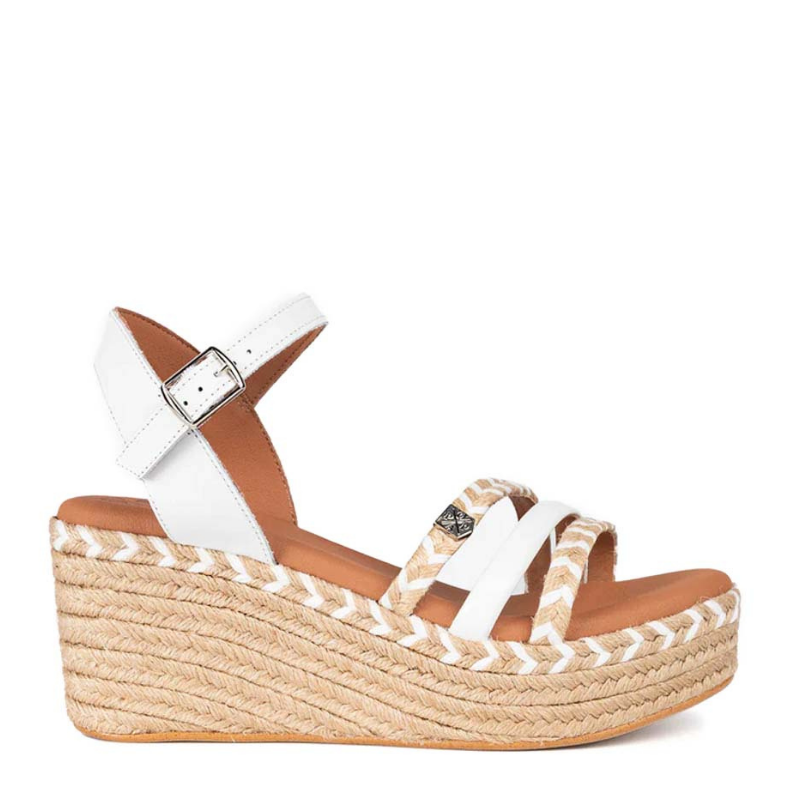 SANDALIA ALBANY CUERDA BLANCO CB33702