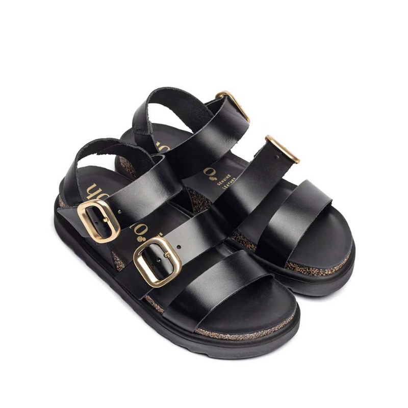 SANDALIA BIO COGIDA NEGRO TUNEZ127