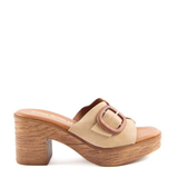 SANDALIA PALA HEBILLA CAMELLO 957