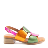 SANDALIA CIRCULOS MULTI FUXIA 2684