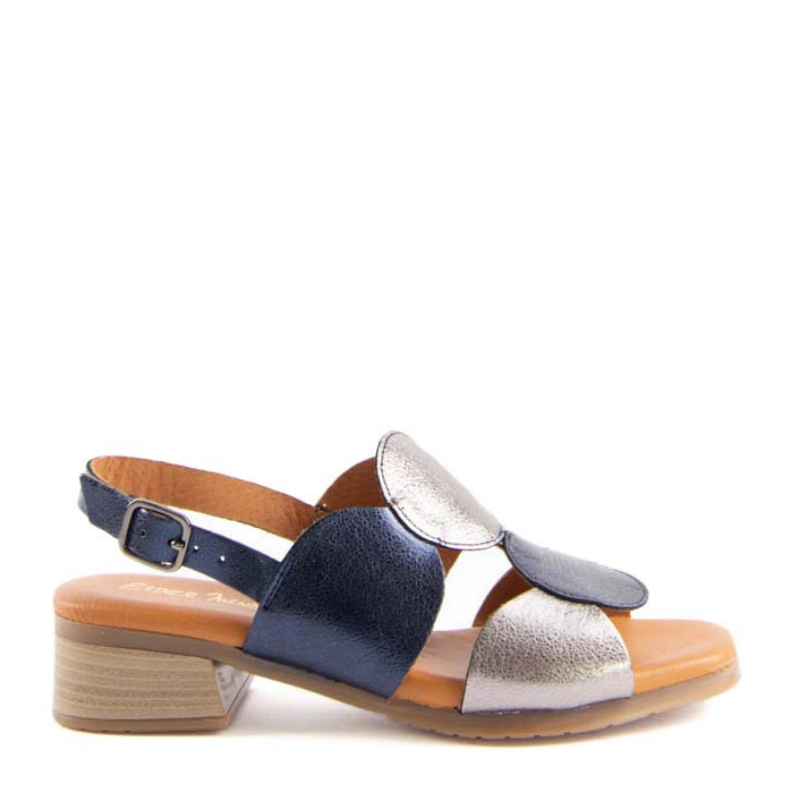 SANDALIA CIRCULOS MULTI MARINO 2684