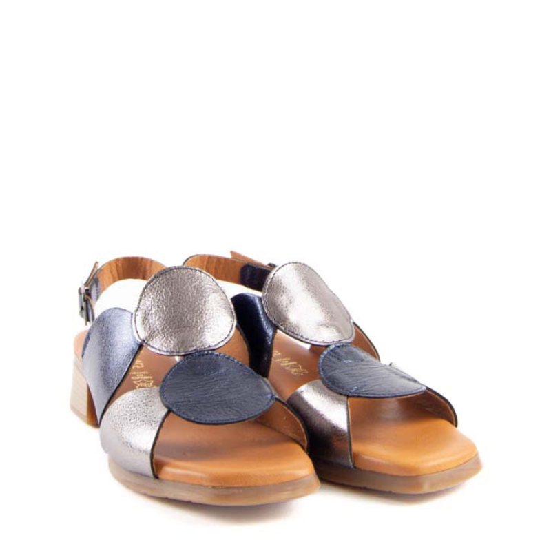 SANDALIA CIRCULOS MULTI MARINO 2684